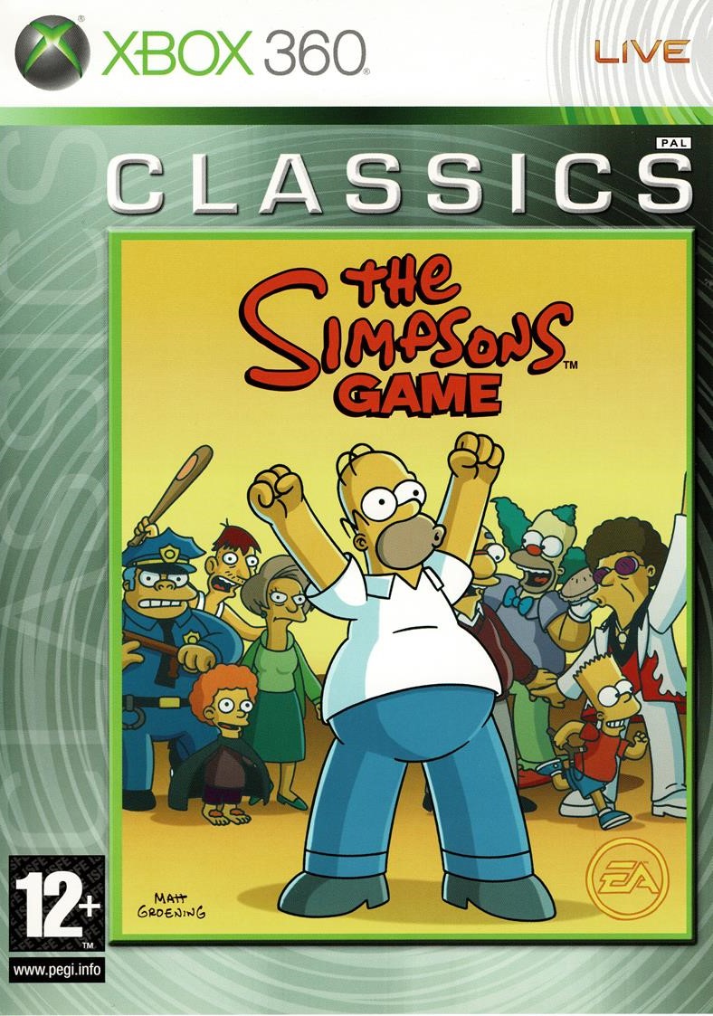 The Simpsons Game (Xbox 360)