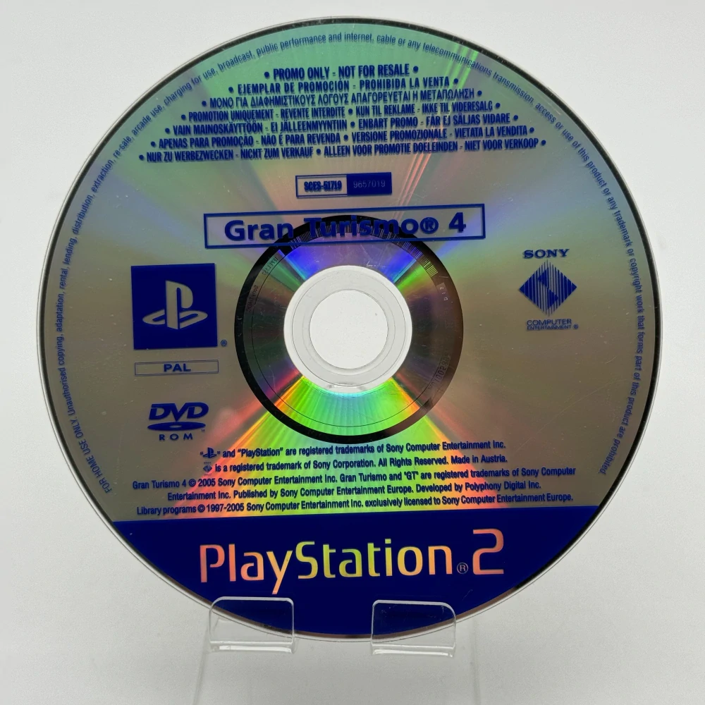 Gran Turismo 4 (Promo copy CD) (PS2)