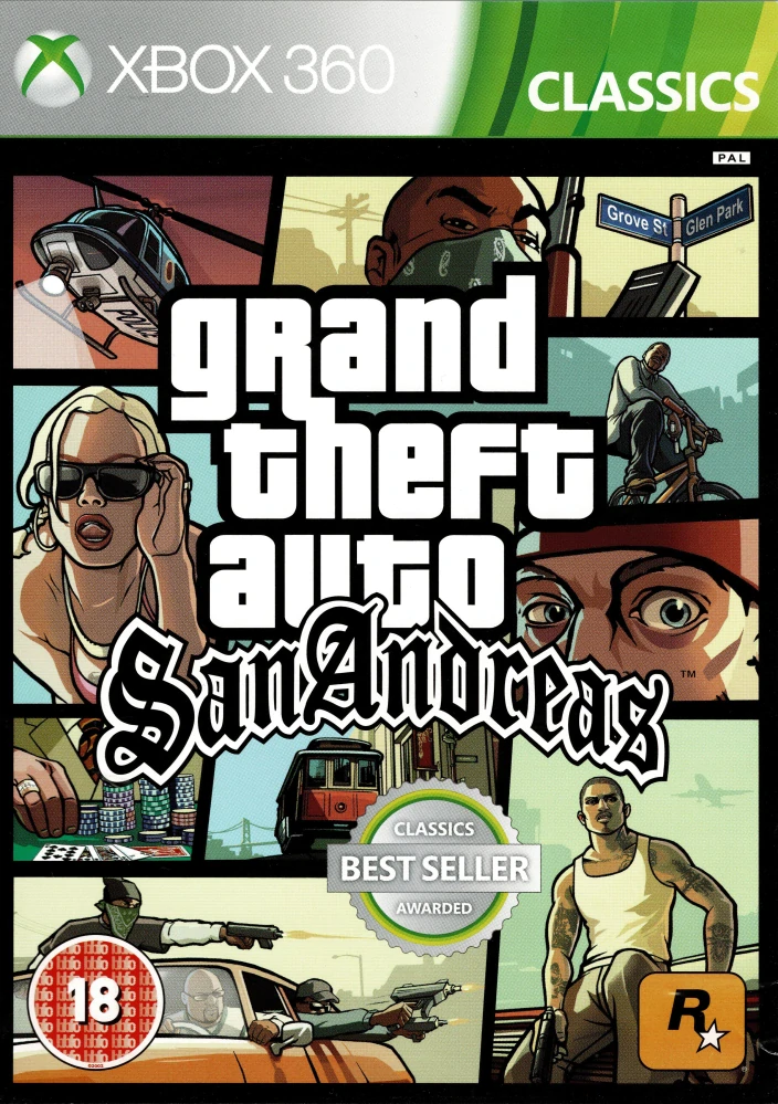 GTA San Andreas (Xbox 360)