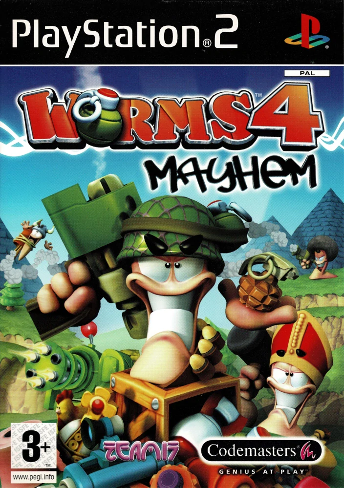 Worms 4: Mayhem (PS2)