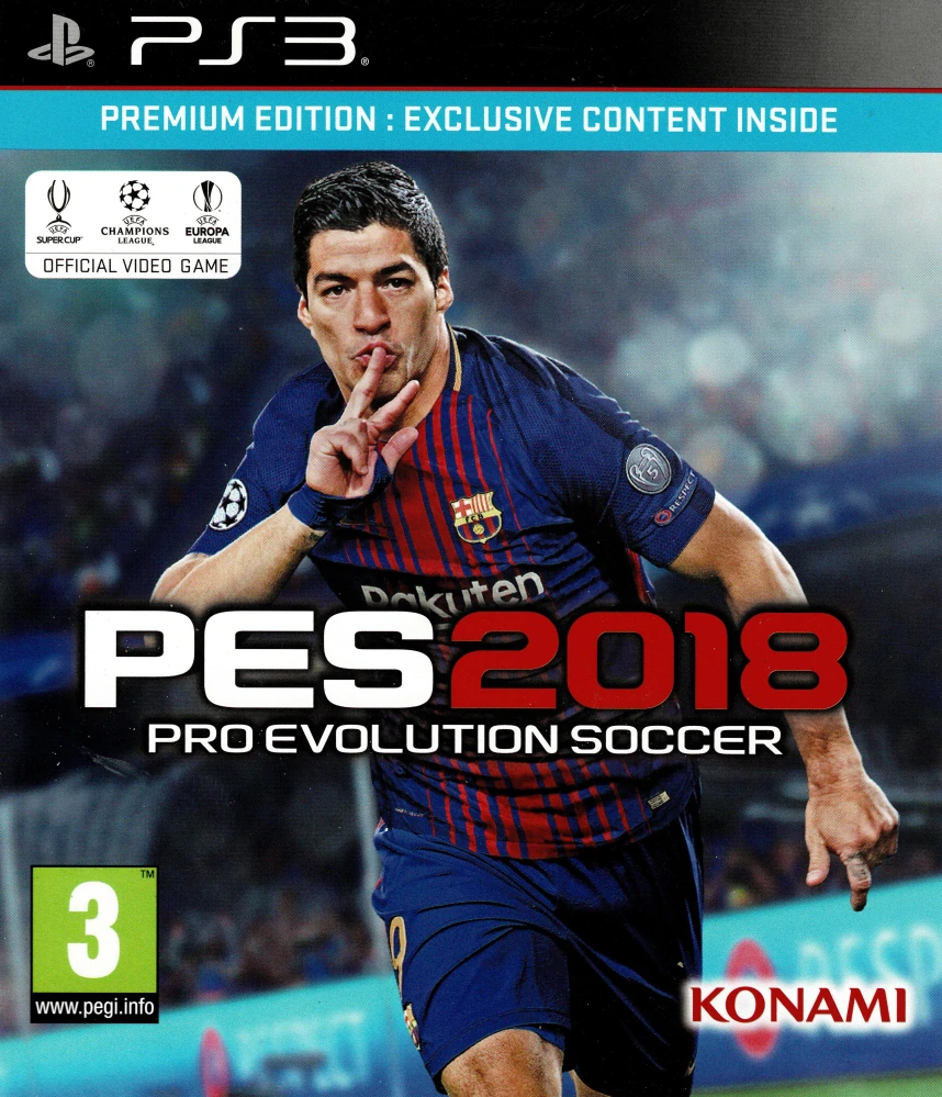 Pro Evolution Soccer 2018 (PS3)