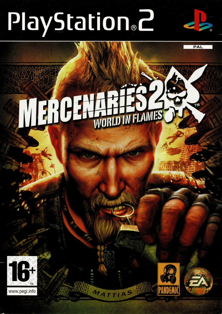 Mercenaries 2 World in Flames (PS2)
