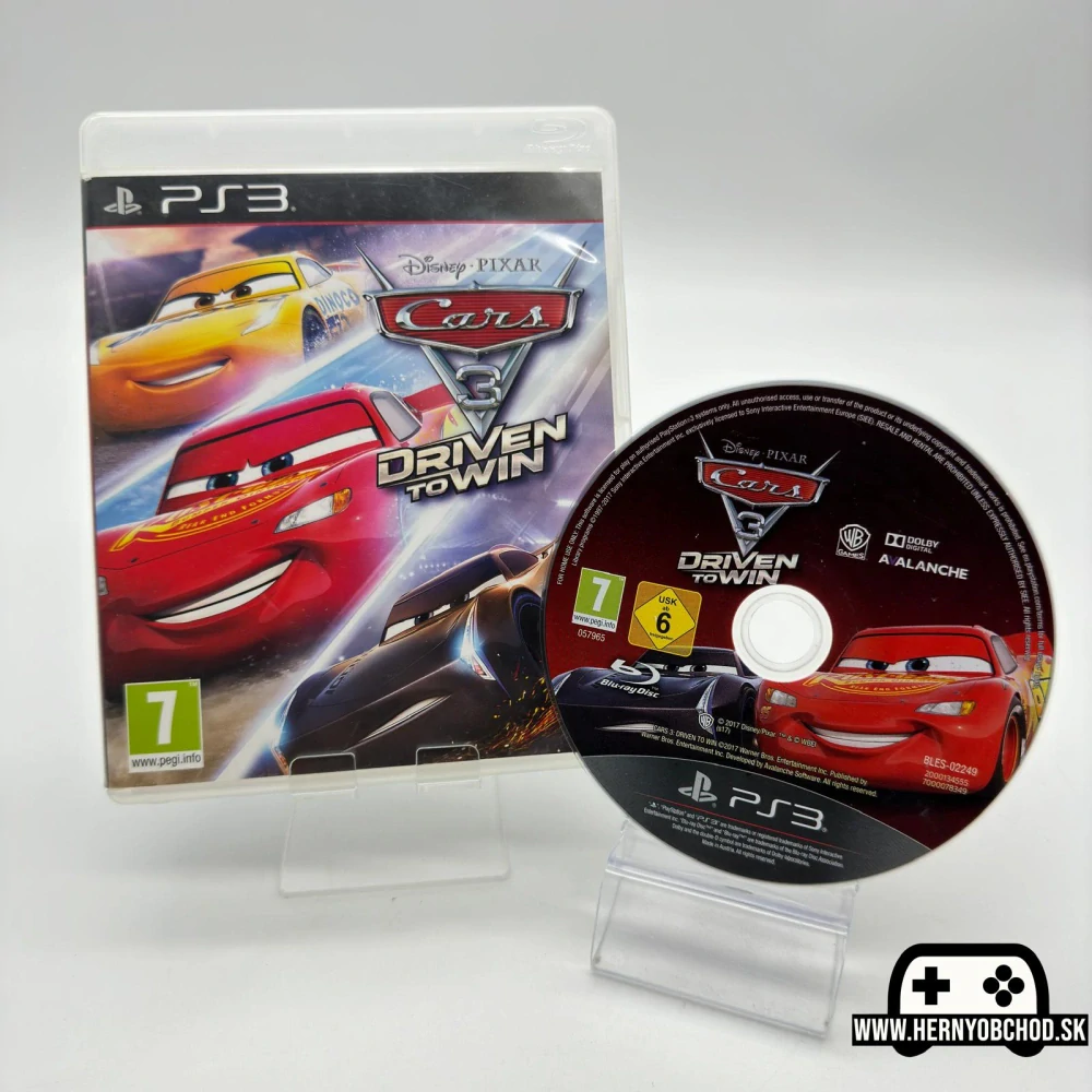Disney: Cars 3 - Driven To Win (Blesk McQueen) (PS3)