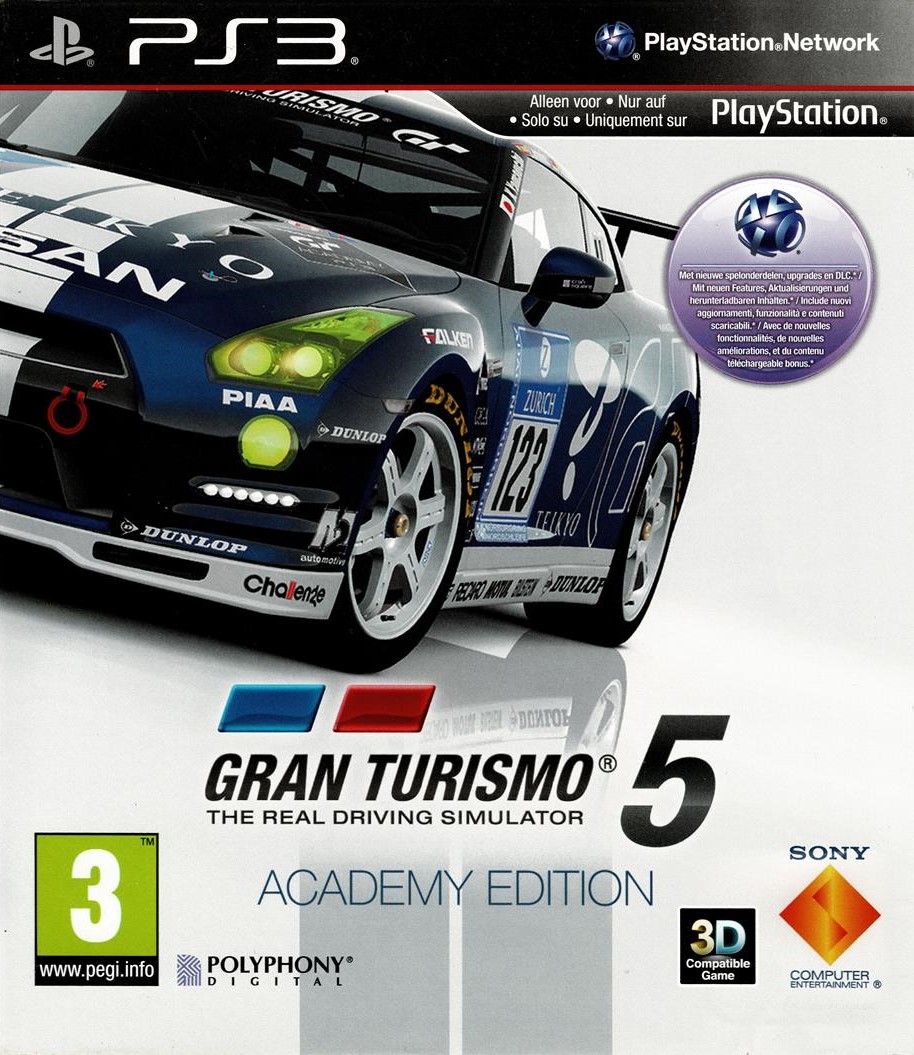 Gran Turismo 5: Academy Edition (PS3)