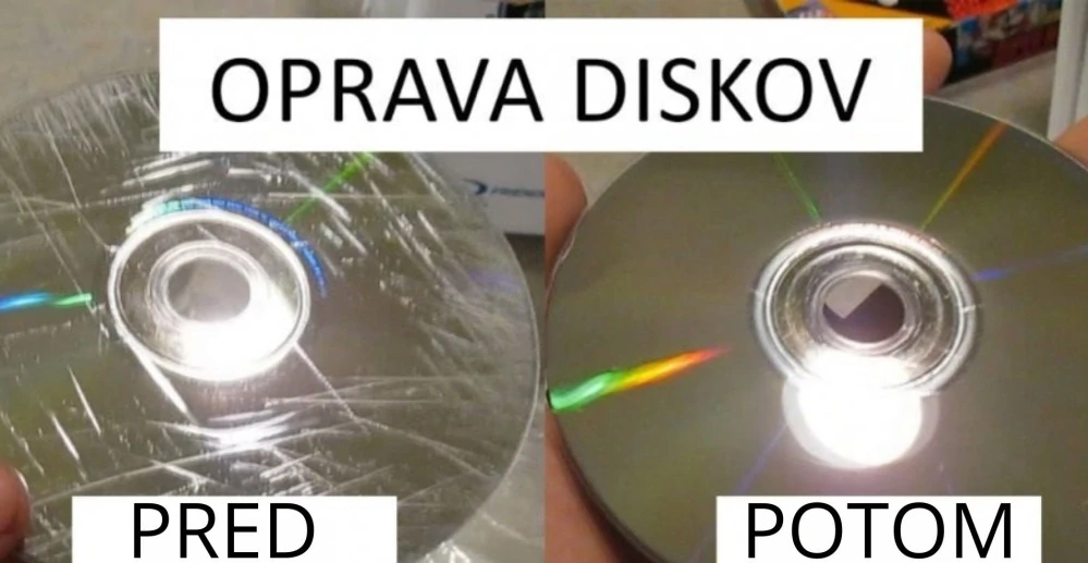Oprava CD/DVD