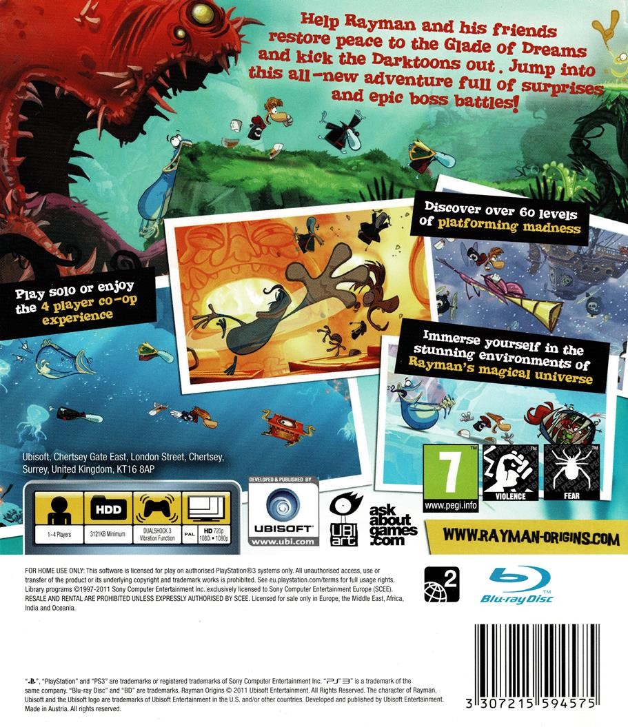 Rayman Origins (PS3)
