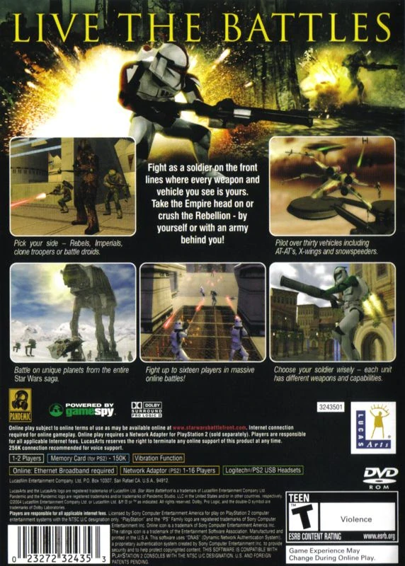 Star Wars Battlefront (PS2)