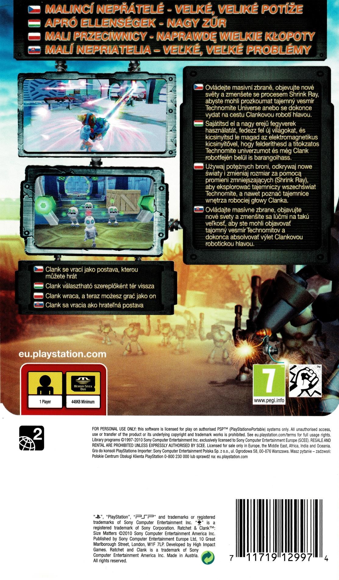 Ratchet and Clank: Size Matter (PSP)