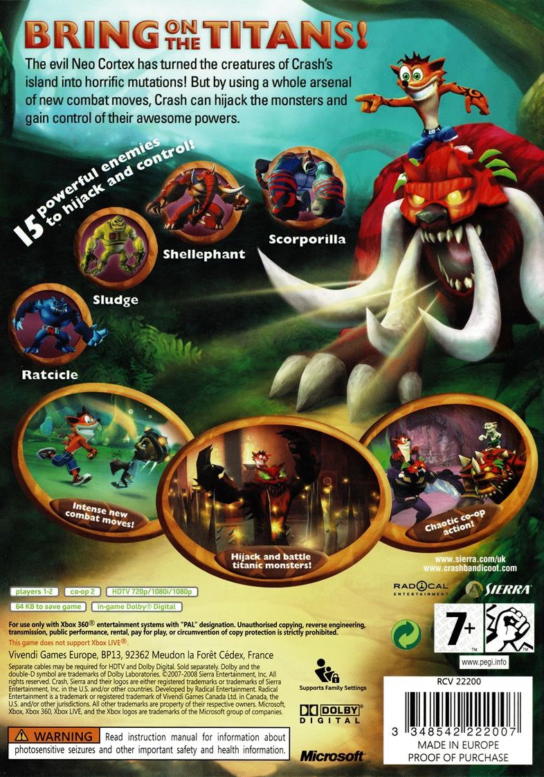 Crash of the Titans (Xbox 360)