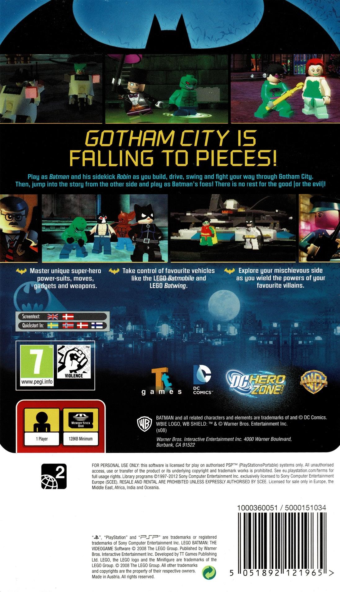 LEGO Batman The Videogame (PSP)