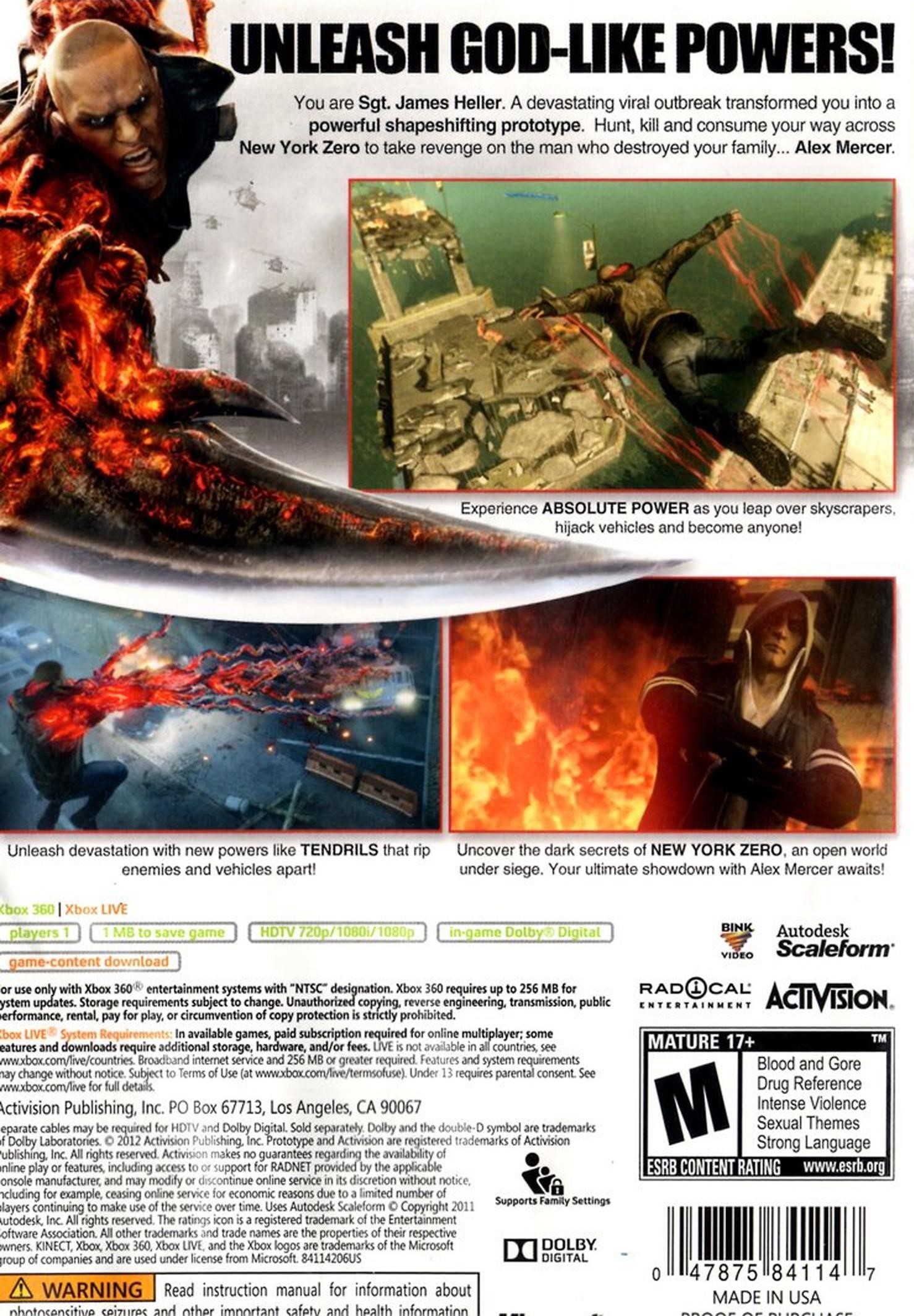 Prototype 2 (Xbox 360)