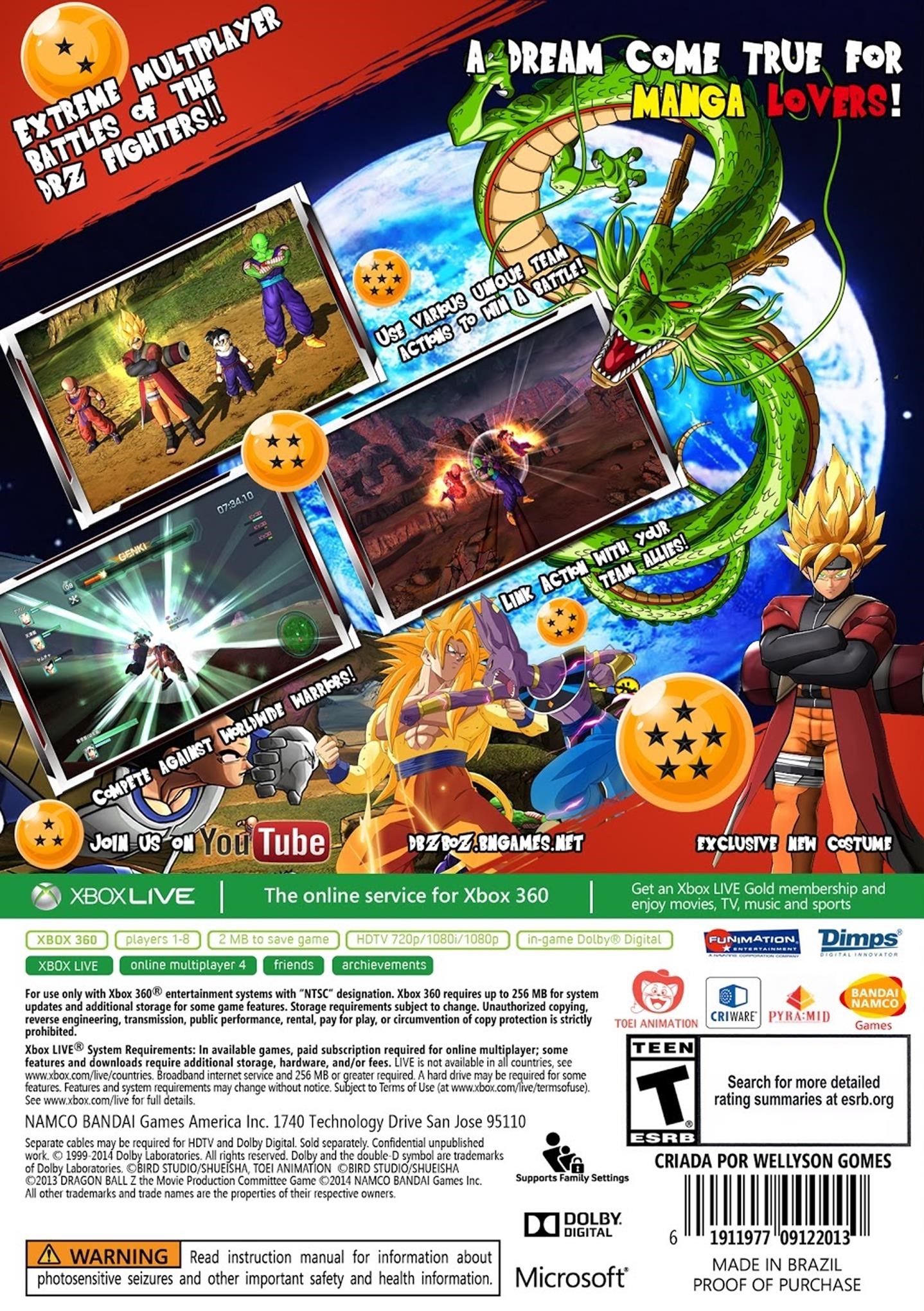 Dragon Ball Z: Battle of Z (Xbox 360)