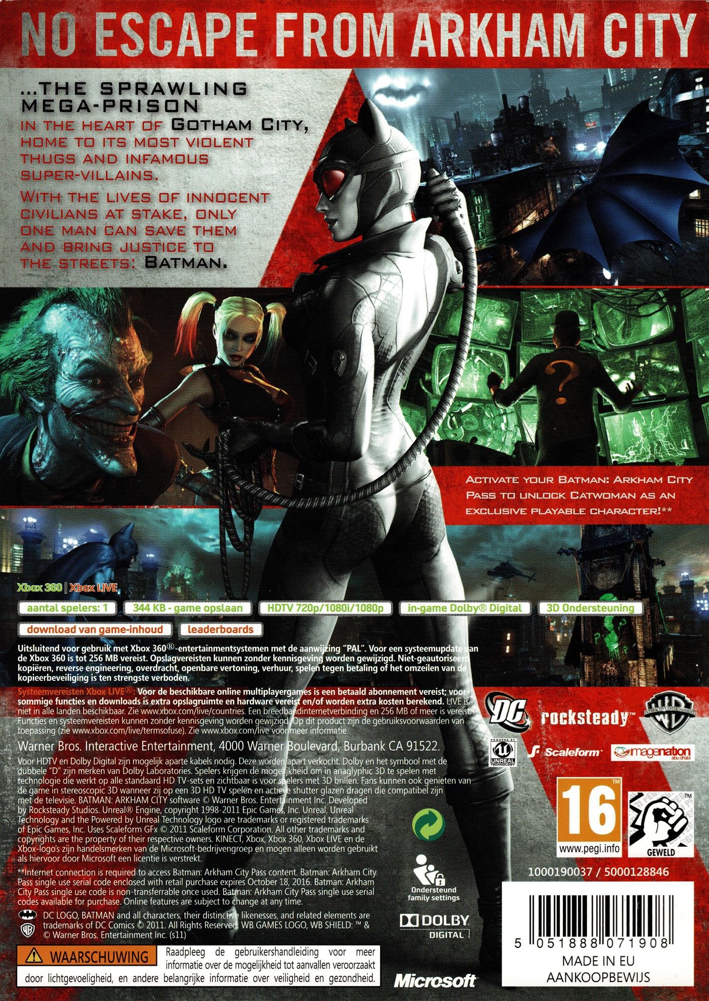 Batman Arkham City (Xbox 360)