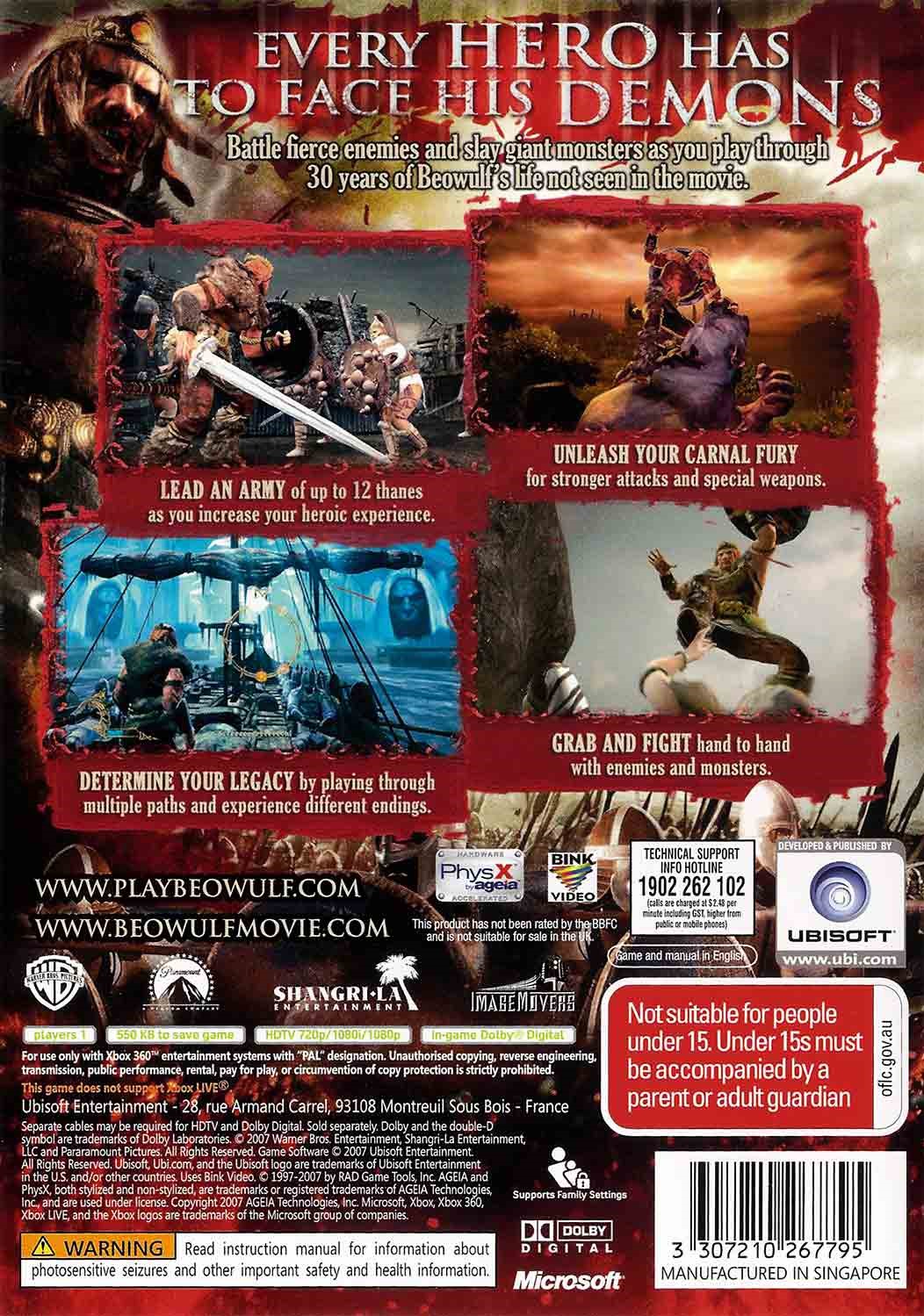 Beowulf: The Game (Xbox 360)