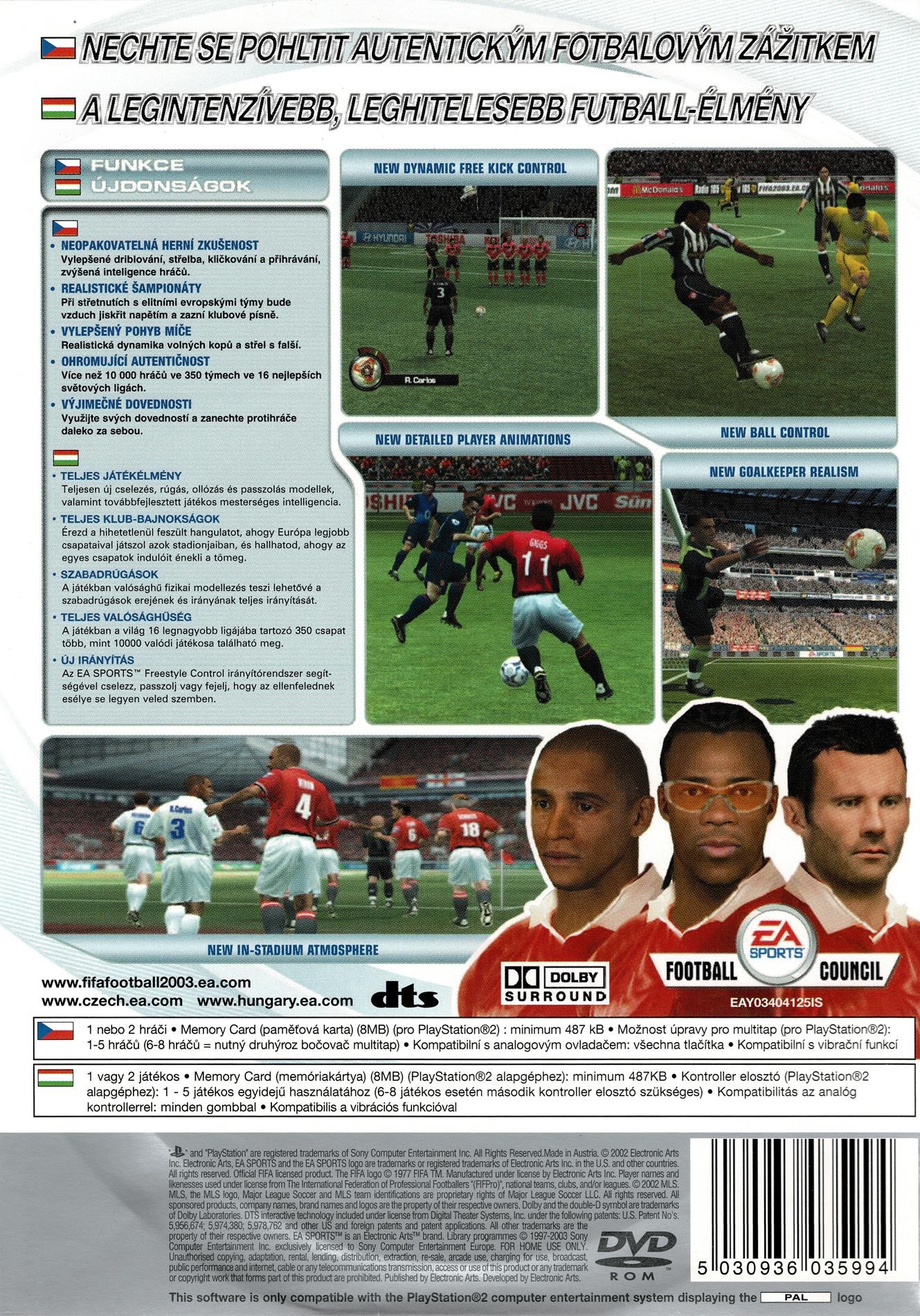 FIFA Football 2003 (PS2)