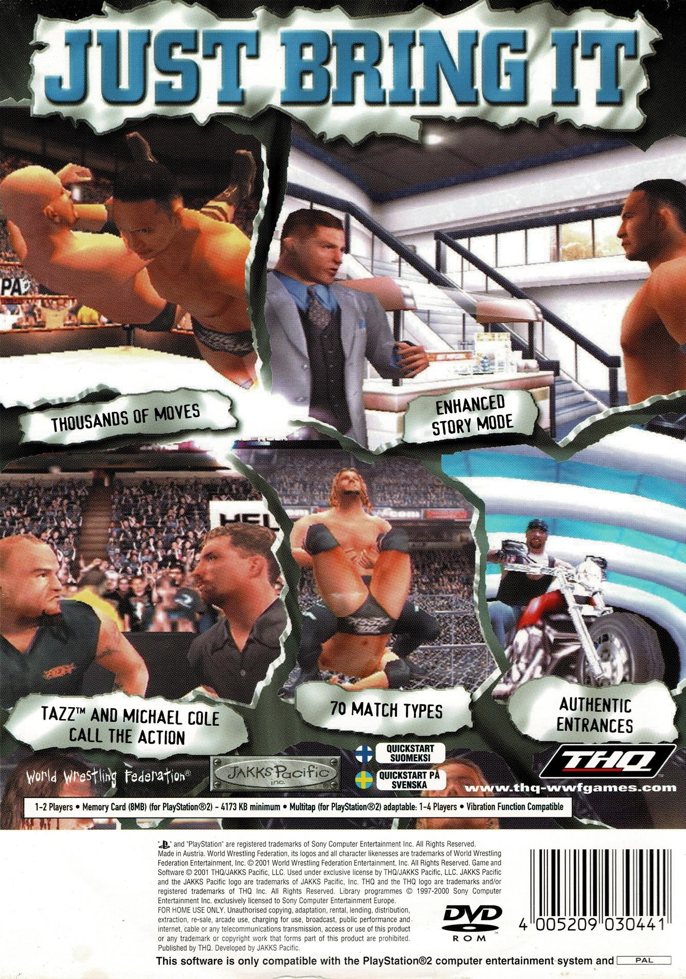 WWF Smackdown! Just Bring It (PS2)