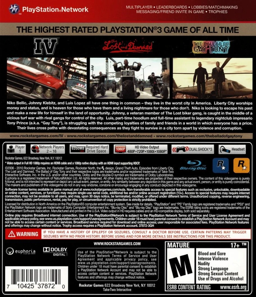 GTA 4 Complete Edition (PS3)