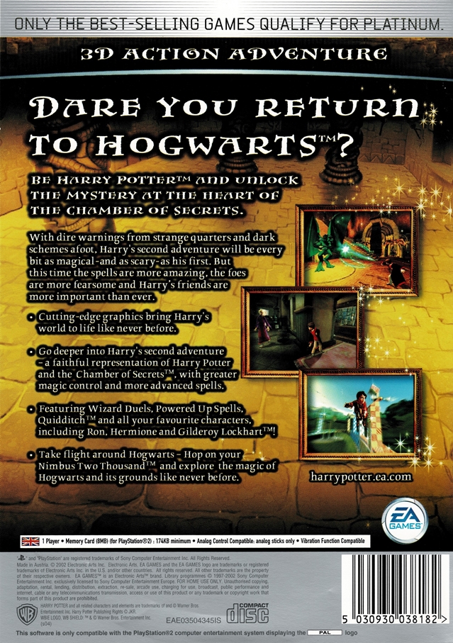Harry Potter and the Chamber of Secrets (PS2)