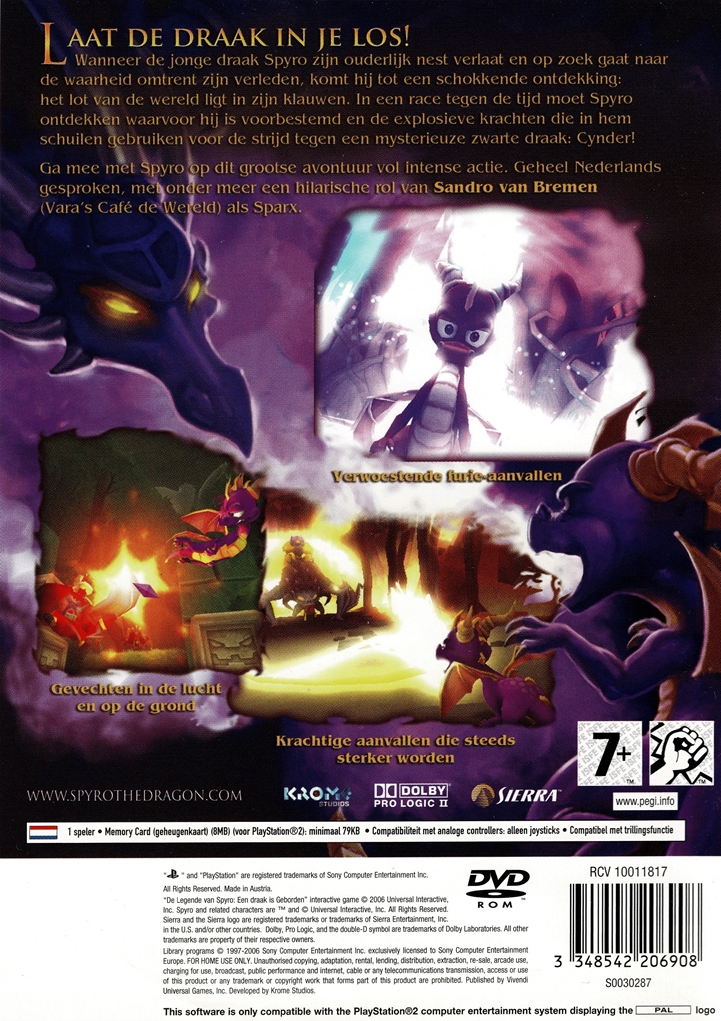 The Legend of Spyro The New Beginning (PS2)