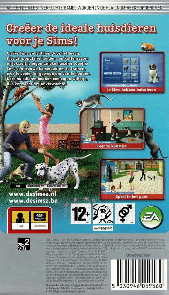 The Sims 2: Pets (PSP)