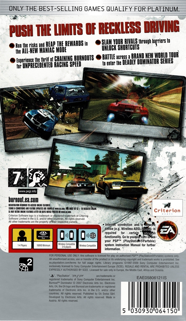 Burnout Dominator (PSP)