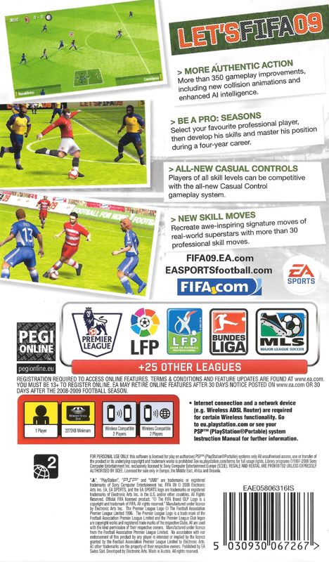FIFA 09 CZ (PSP)