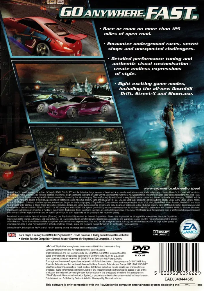 Need For Speed Underground 2 (PS2)