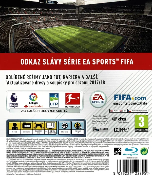 FIFA 18 Legacy Edition (PS3)