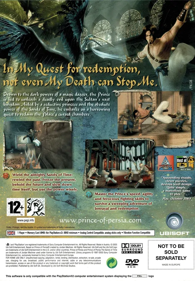 Prince of Persia: The Sands of Time (PS2)
