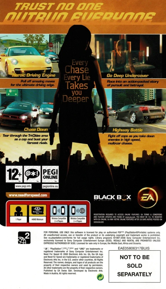 Need for Speed Undercover CZ Titulky (PSP)