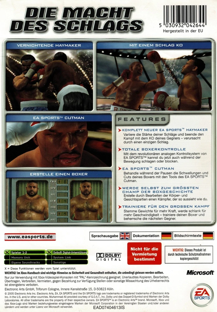 Fight Night Round 2 (Xbox Classic)