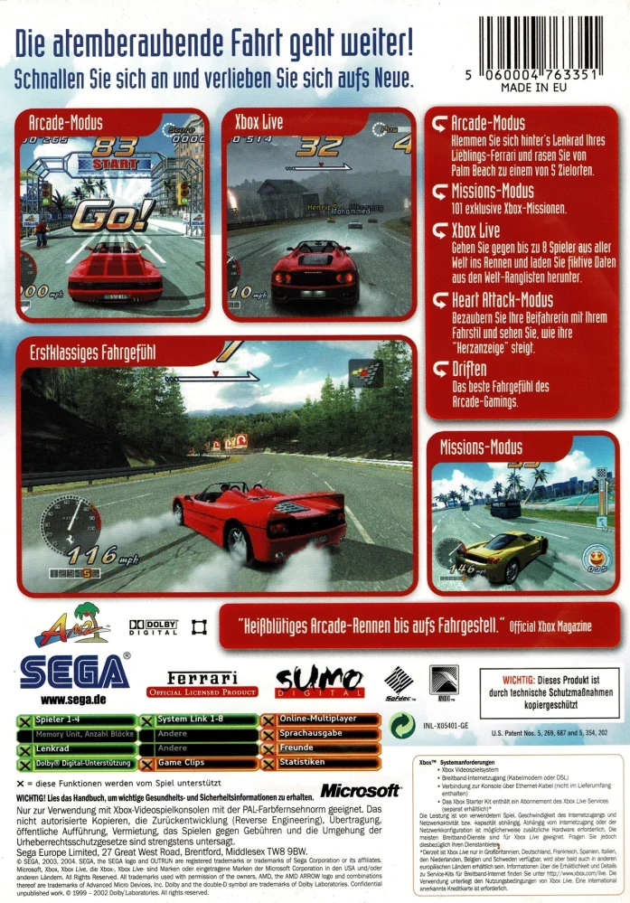 Outrun 2 (Xbox Classic)