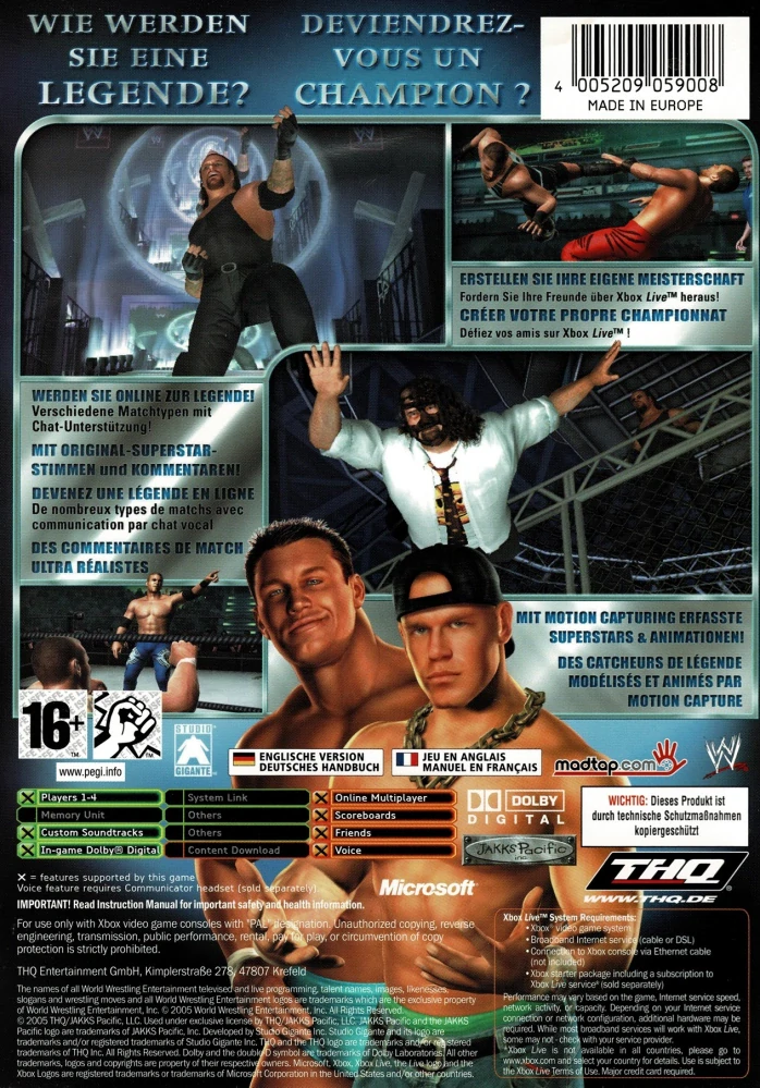 Wrestlemania 21 (Xbox Classic)