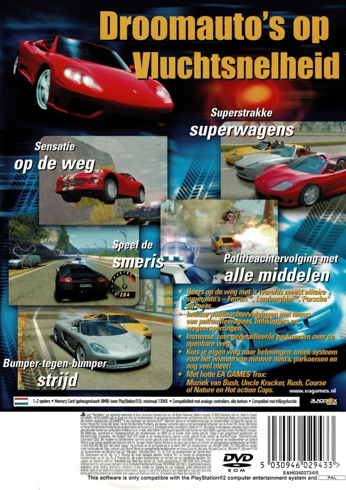 Need For Speed Hot Pursuit 2 (PS2)