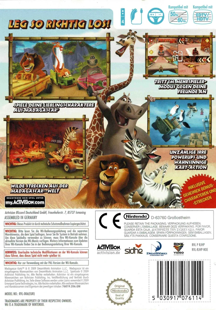 Madagascar Kartz (Wii)