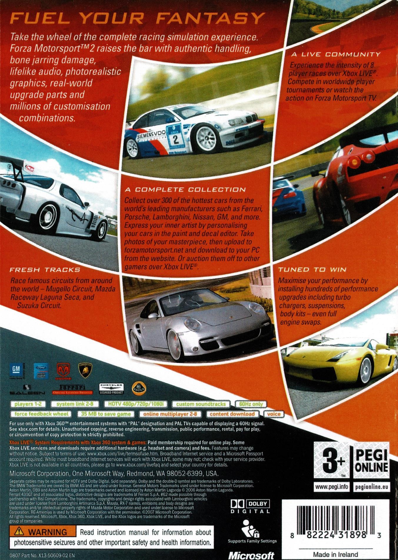 Forza Motorsport 2 (Xbox 360)