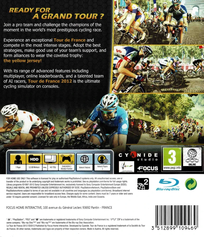 Tour de France 2012 (PS3)