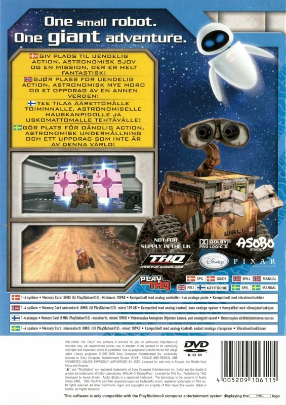 Disney - Pixar Wall-E (PS2)