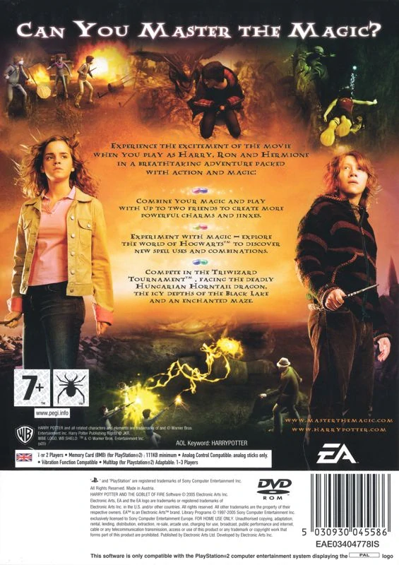 Harry Potter a Ohnivý Pohár (PS2)