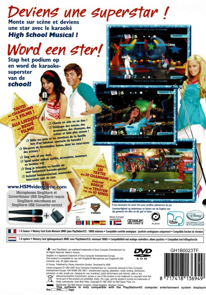 High School Musical Sing It! (PS2)