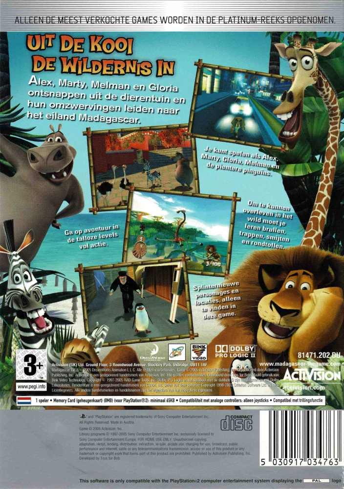 Madagascar (PS2)