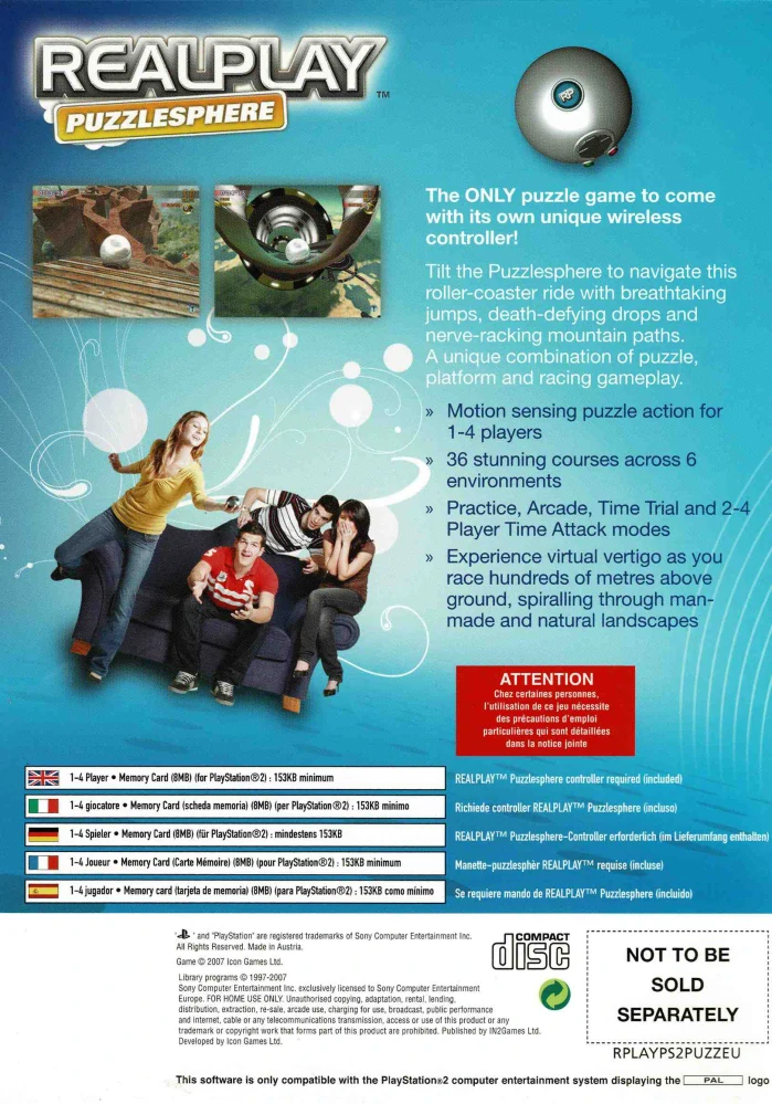Realplay Puzzlesphere (PS2)
