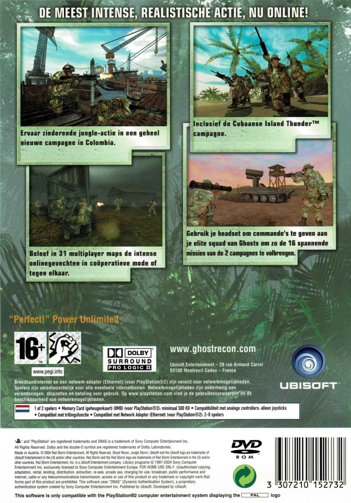 Tom Clancy´s Ghost Recon Jungle Storm (PS2)