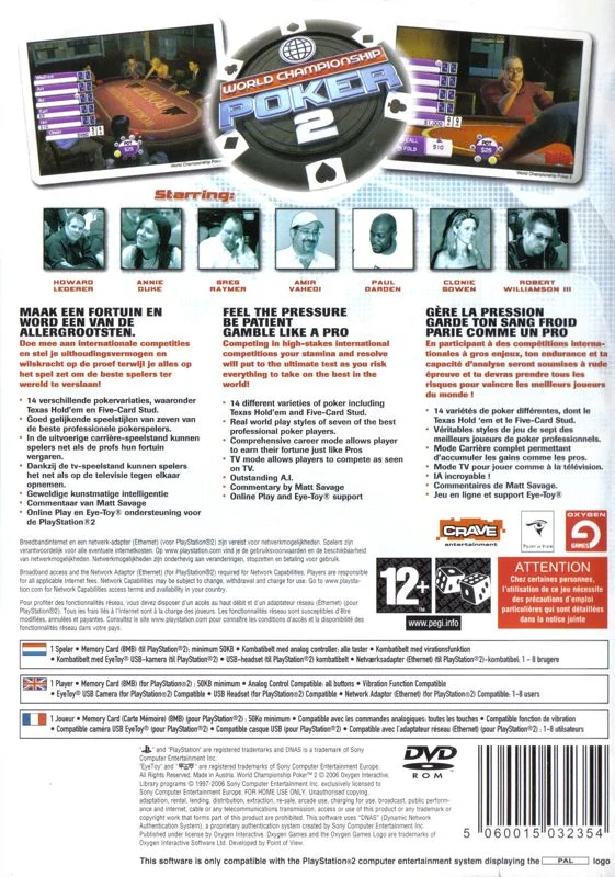 World Championship Poker 2 (PS2)
