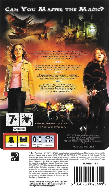 Harry Potter and the Goblet of Fire (PSP)