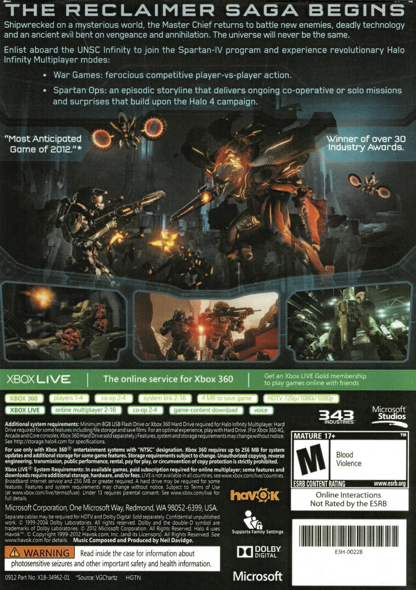 HALO 4 (Xbox 360)