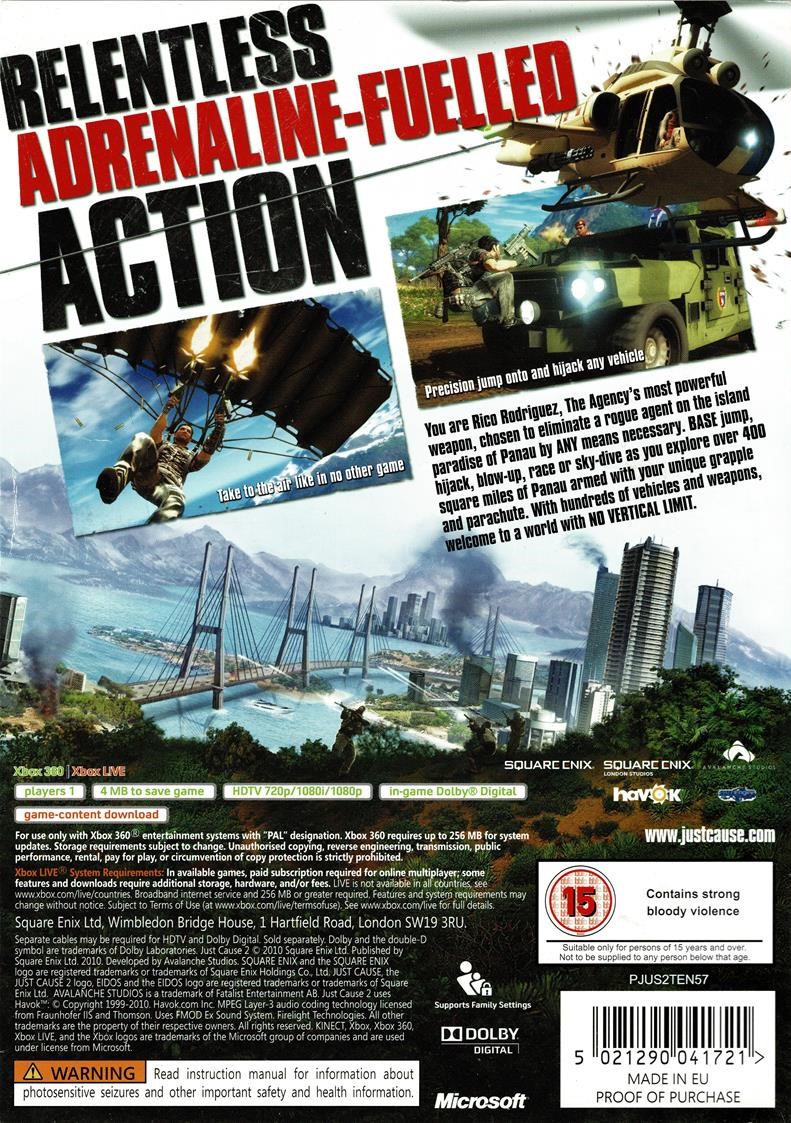 Just Cause 2 (Xbox 360)