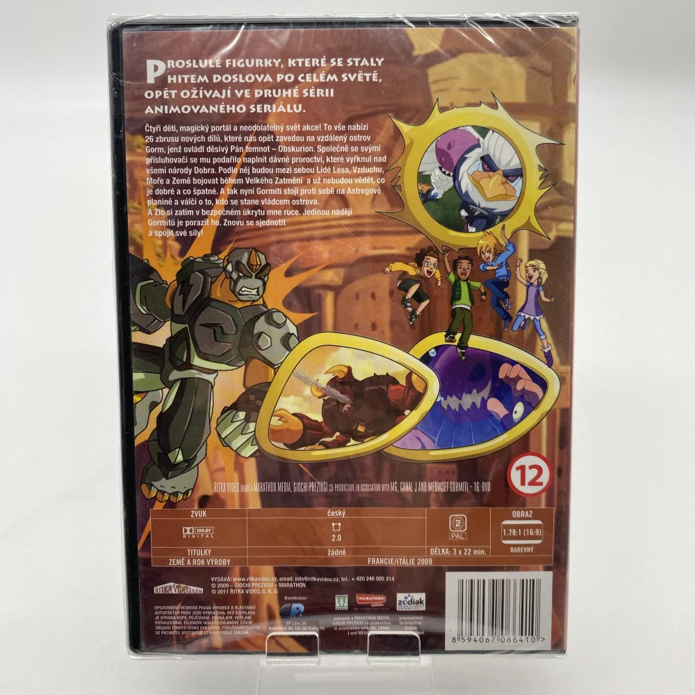 Gormiti 2. serie 16. DVD (zabalené vo fólii)