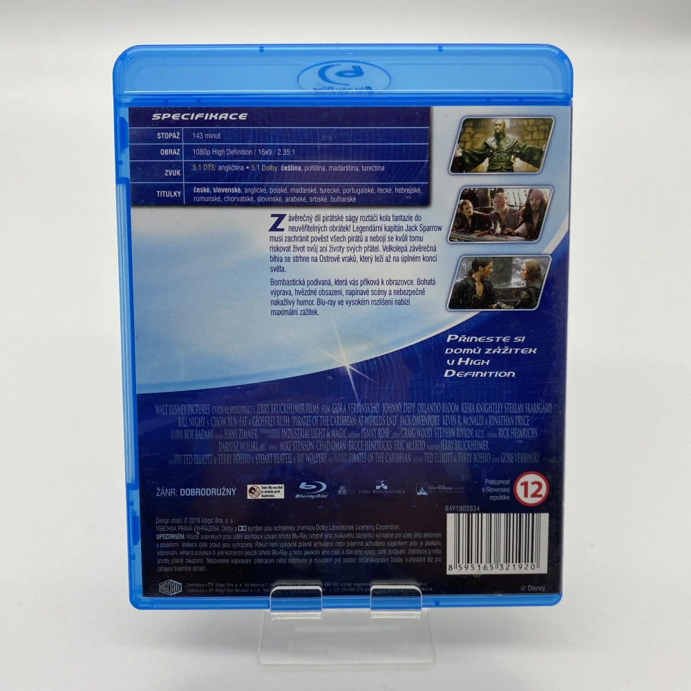 Piráti Karibiku na Konci Sveta (BluRay)