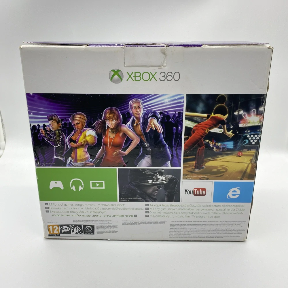 Xbox 360E + Kinect Krabica (4GB)